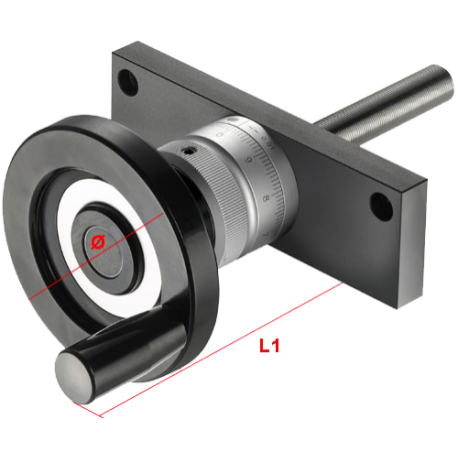 Vernier avec volant